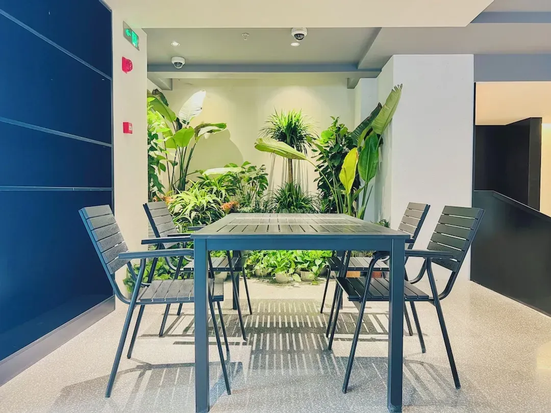 Lobby sitting area