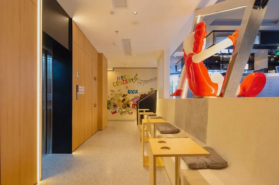 Lobby sitting area