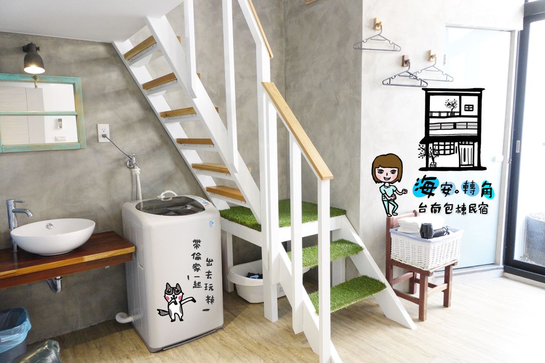 海安。轉角 l 6人台南包棟、鄰近神農街-2