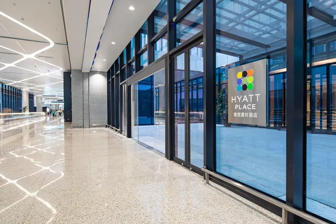Interior entrance