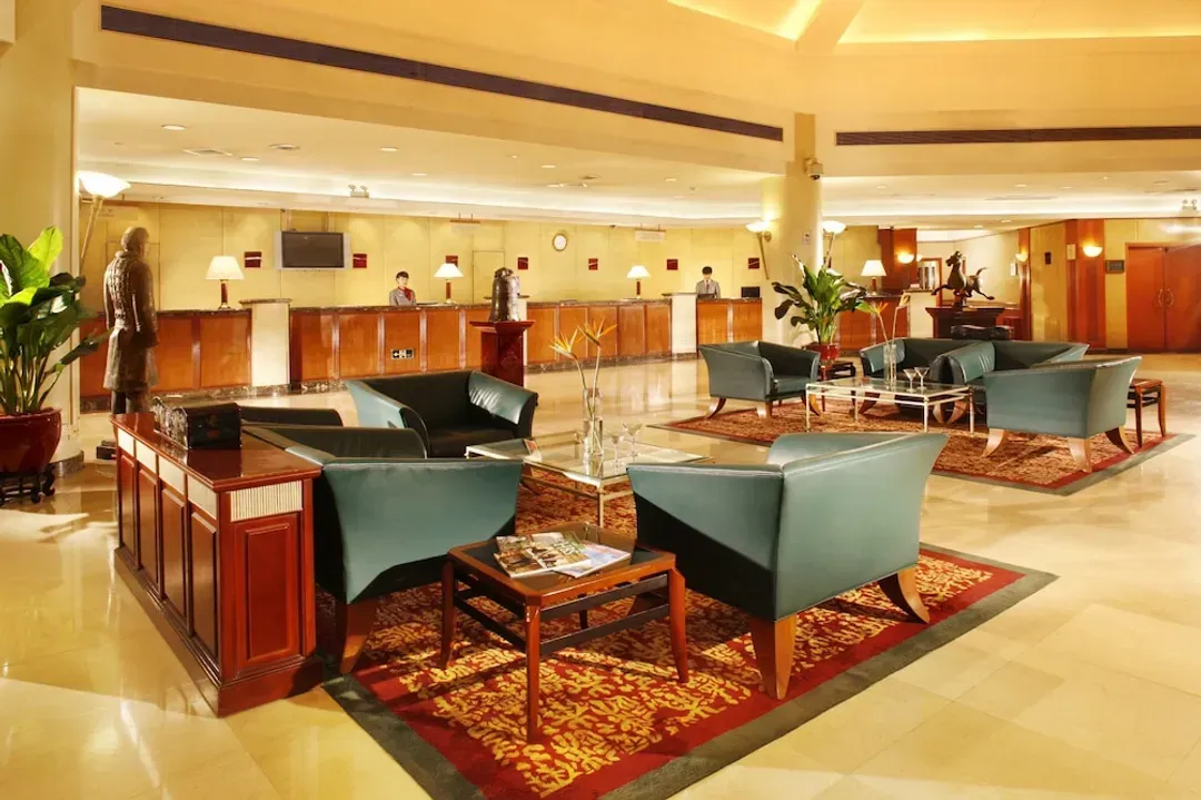 Lobby sitting area