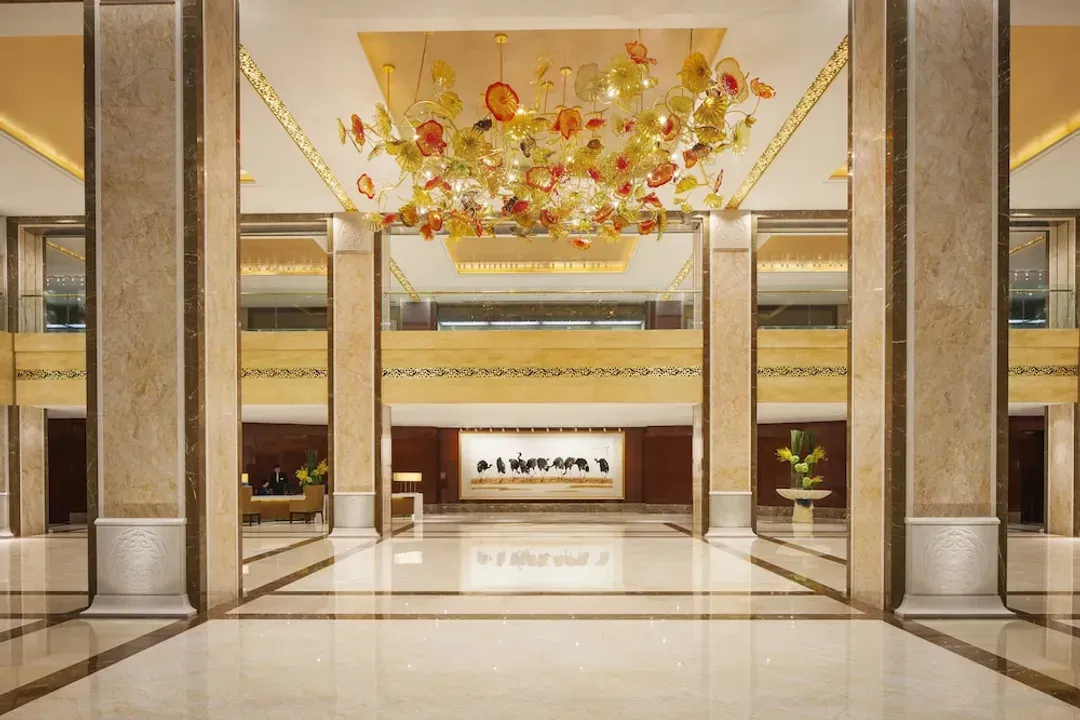 Interior entrance