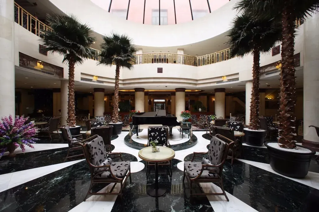 Lobby sitting area