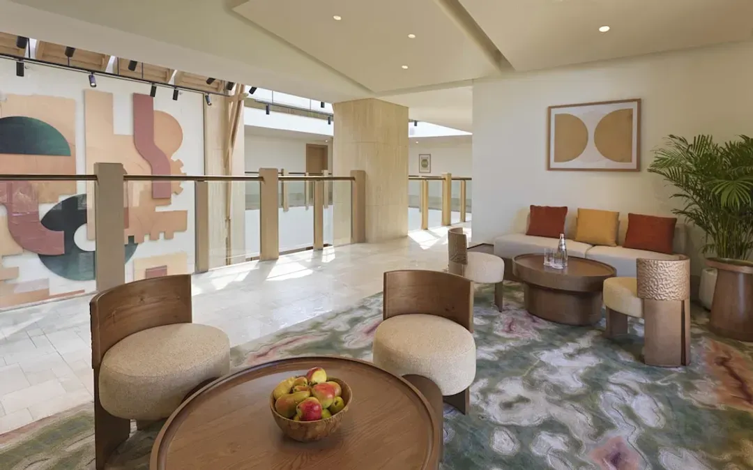 Lobby sitting area