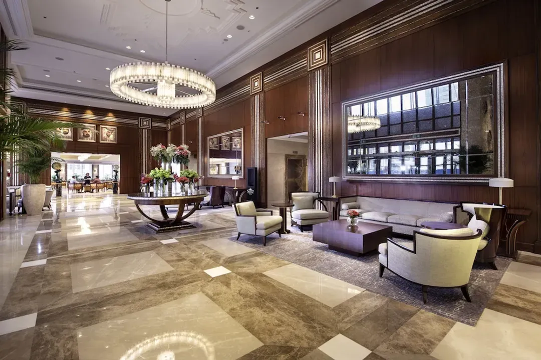 Lobby sitting area