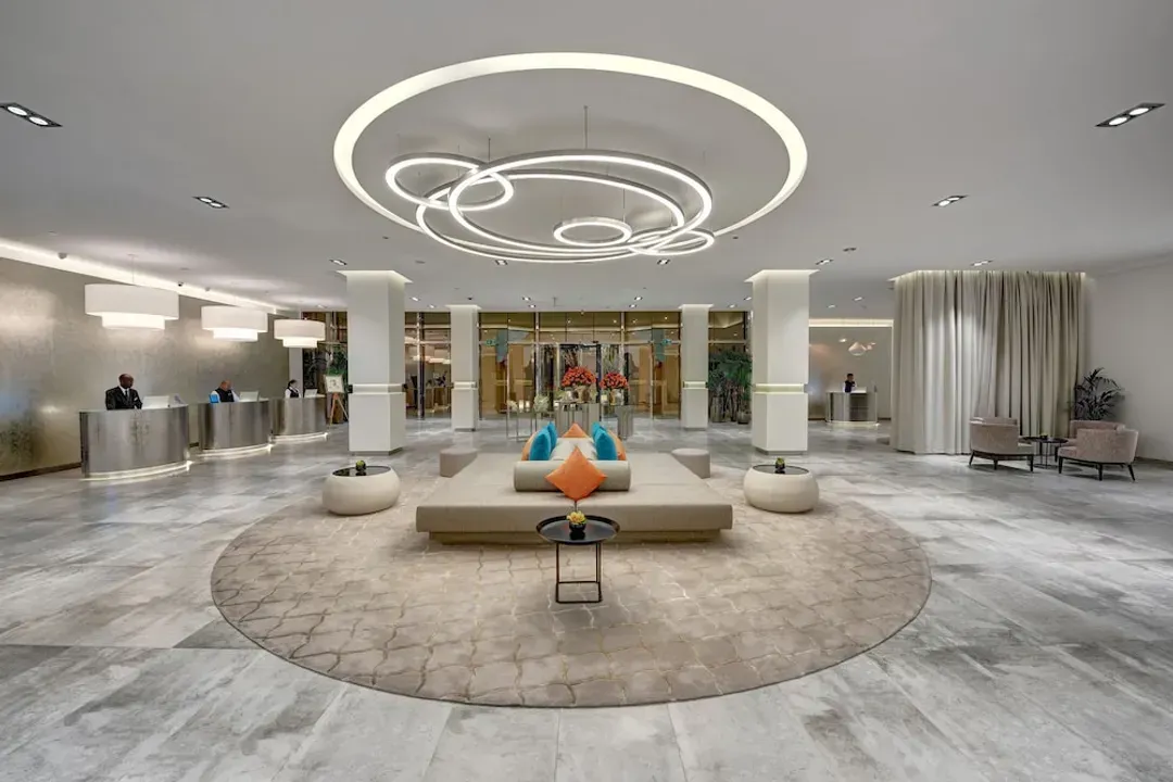 Lobby sitting area