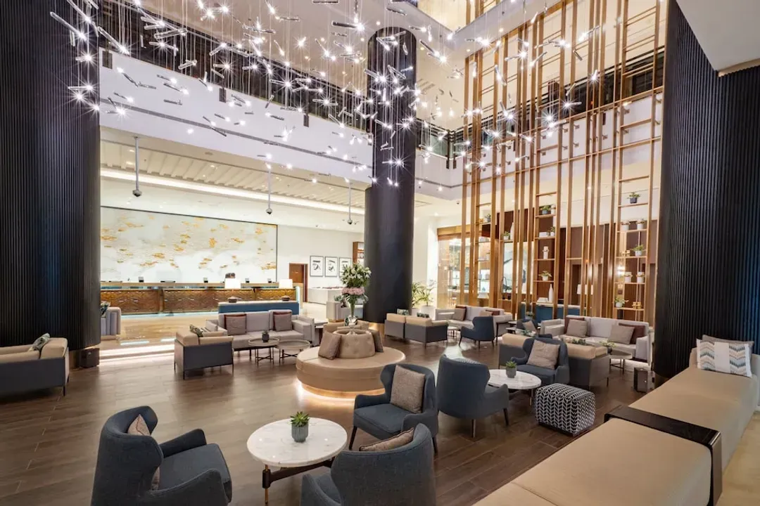 Lobby sitting area