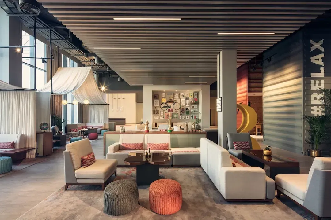 Lobby sitting area