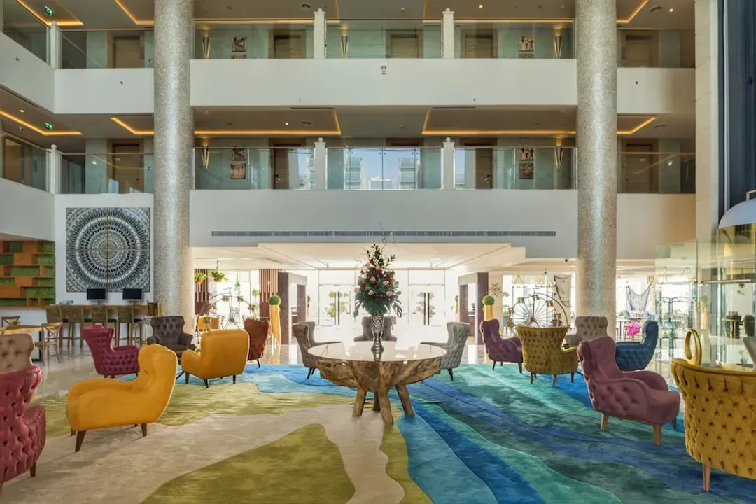 Lobby sitting area