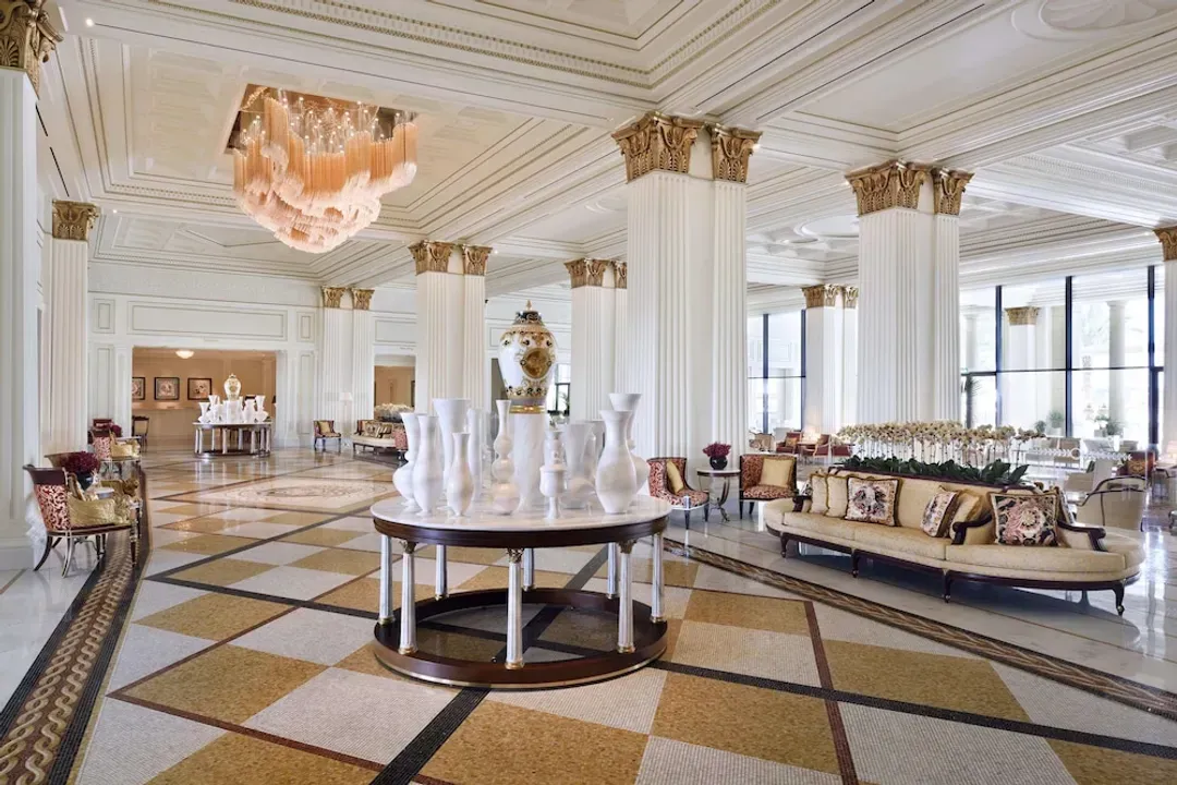Lobby sitting area
