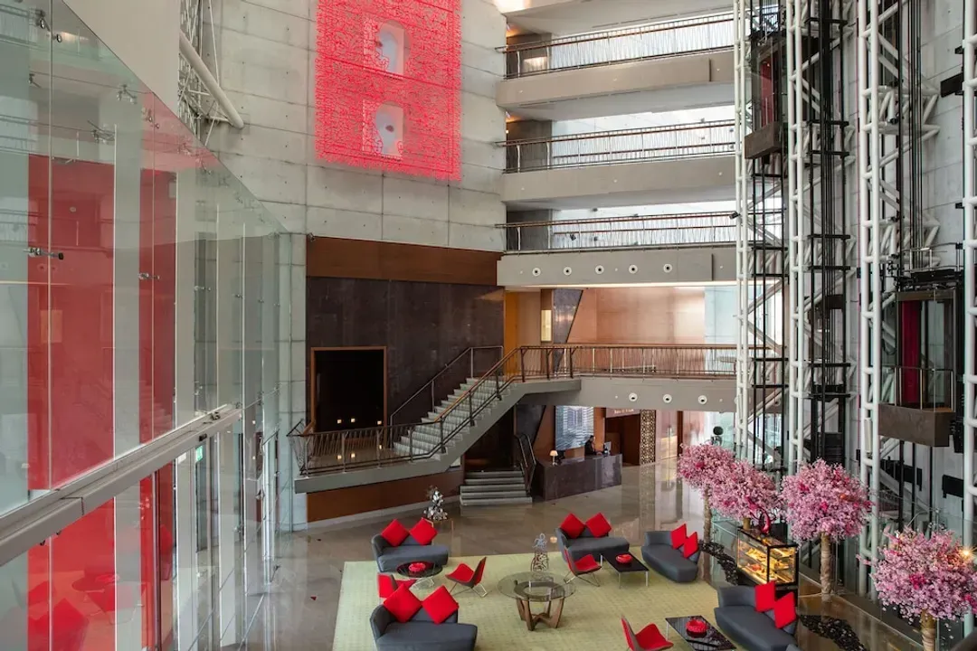 Lobby sitting area
