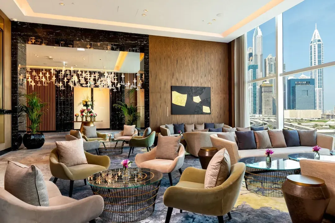 Lobby sitting area