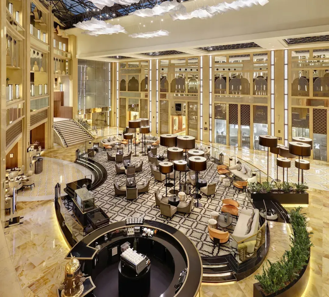 Lobby sitting area