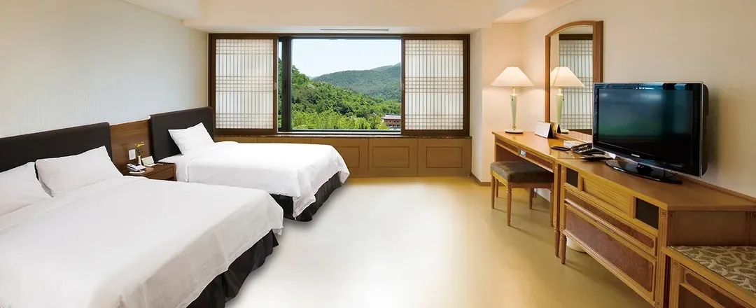 慶州K飯店(The K Hotel GyeongJu)－雙床房 (照片僅供參考，實際以飯店提供為主)