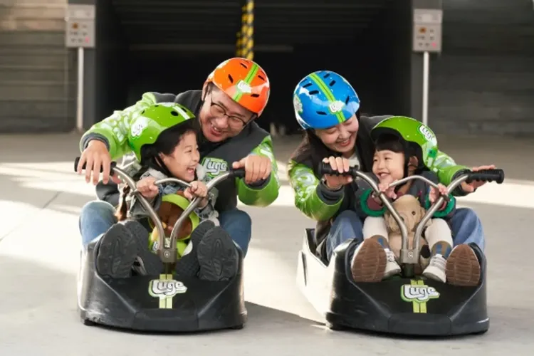 斜坡滑車Skyline Luge-LUGE渠道滑車(兩次券)+景觀纜車