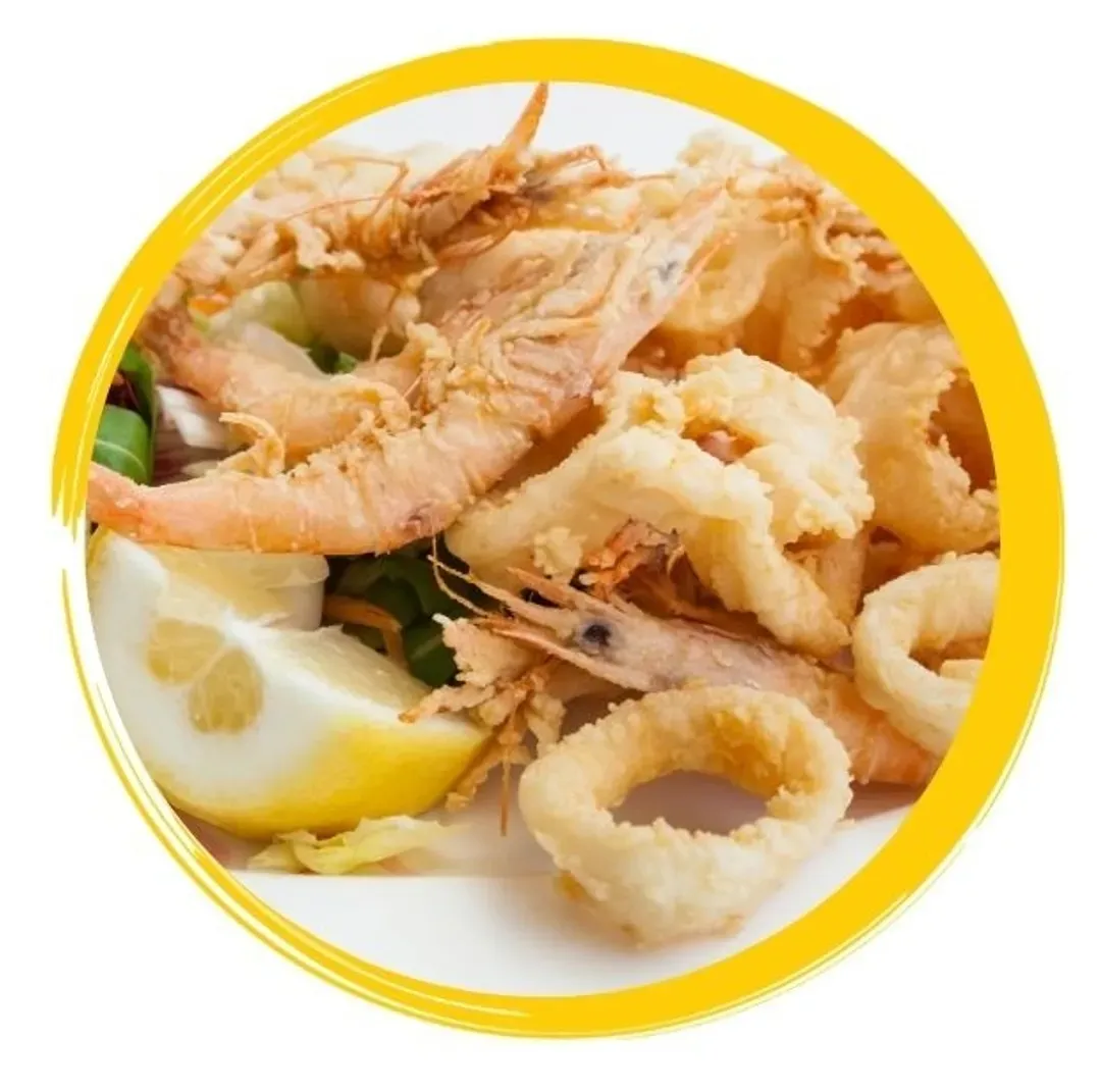 義式酥炸海鮮拼盤