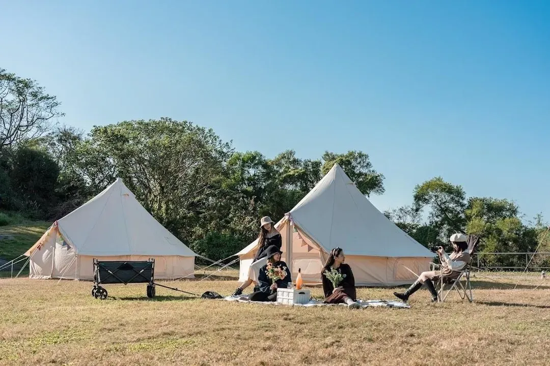 黃金好望角露營區 | 限時優惠75折!超美夕陽懶人露營,豪華一泊二食-1