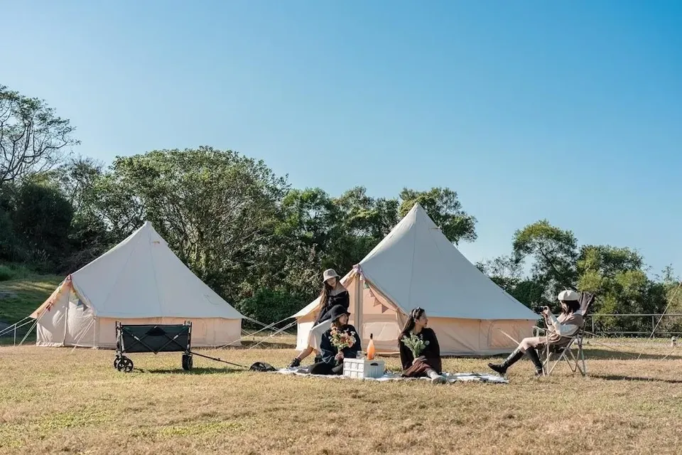 黃金好望角露營區 | 限時優惠75折！超美夕陽懶人露營，豪華一泊二食-1