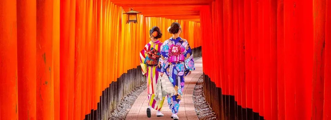 日本大阪｜京阪奈三都.環球影城.和服體驗.奈良小鹿.伏見稻荷大社.HARUKAS展望台五日