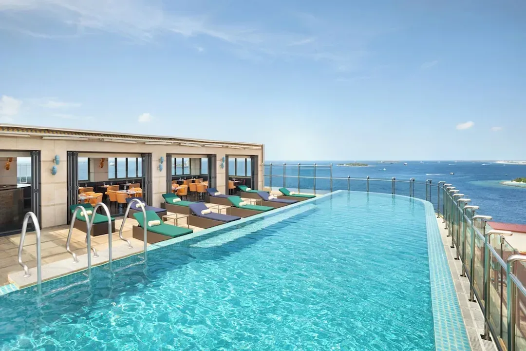 Rooftop pool