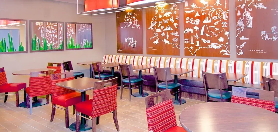 Breakfast area