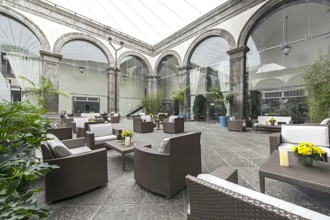 Lobby sitting area