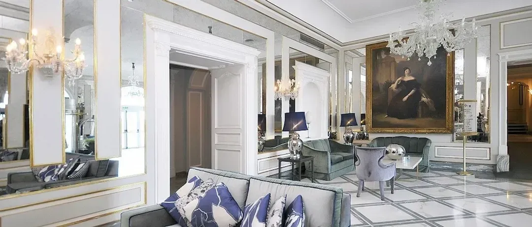 Lobby sitting area