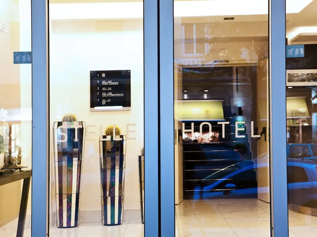 Interior entrance