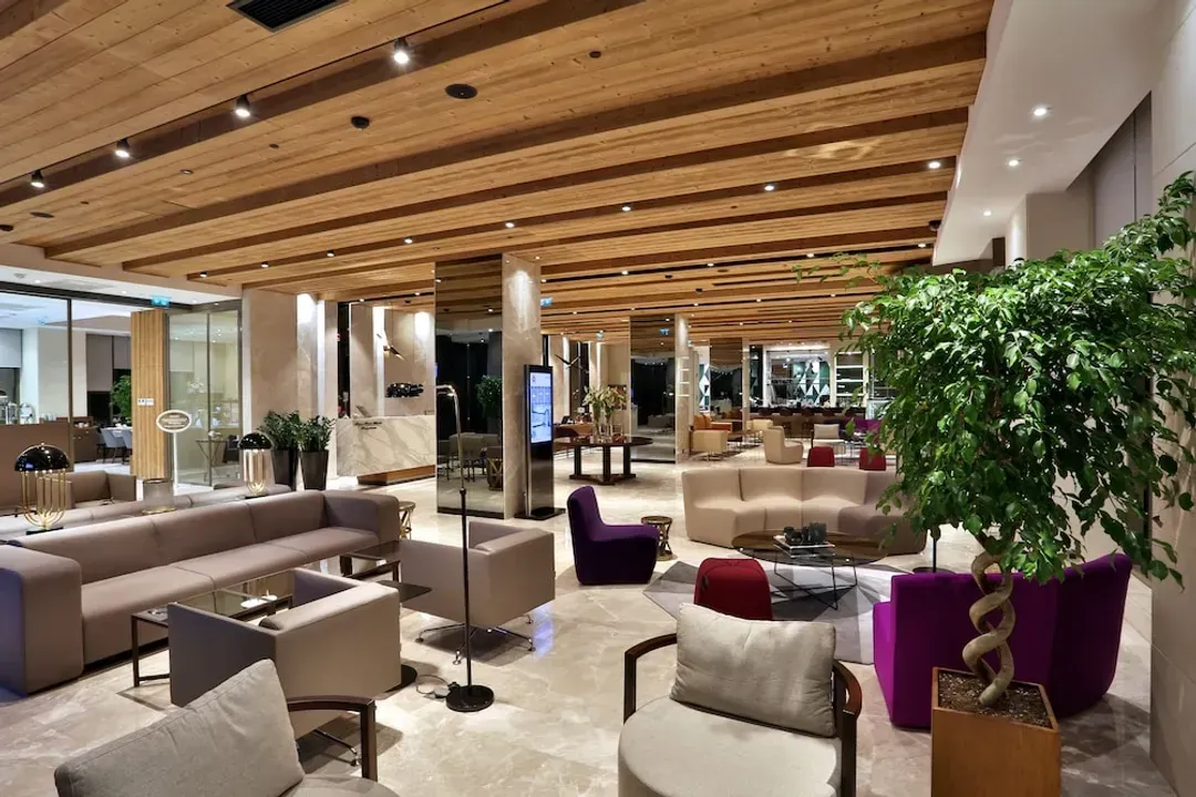 Lobby sitting area