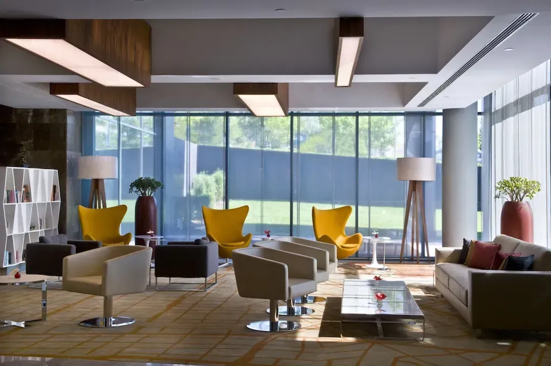 Lobby sitting area