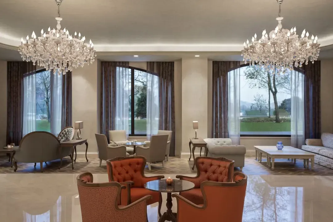 Lobby sitting area