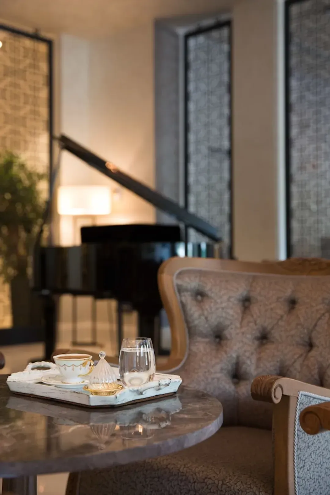 Lobby sitting area