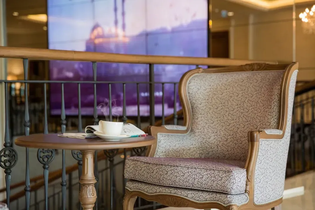 Lobby sitting area