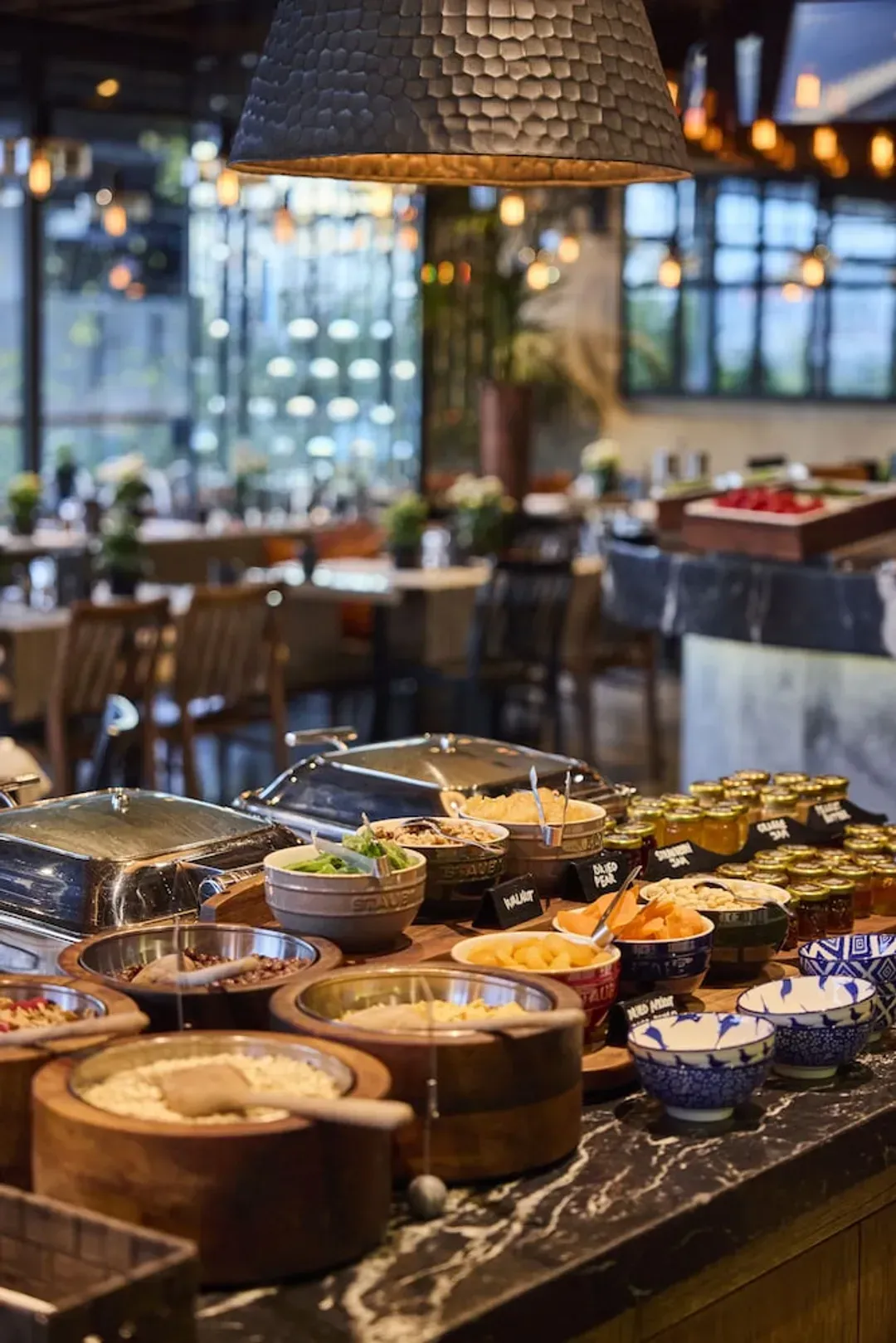 Breakfast buffet