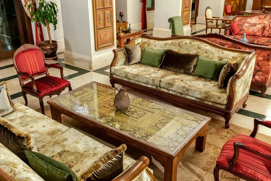 Lobby sitting area