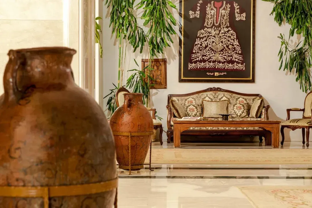 Lobby sitting area