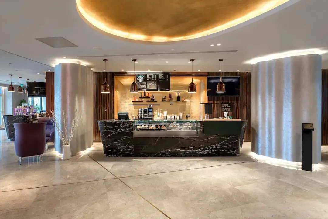 Lobby sitting area