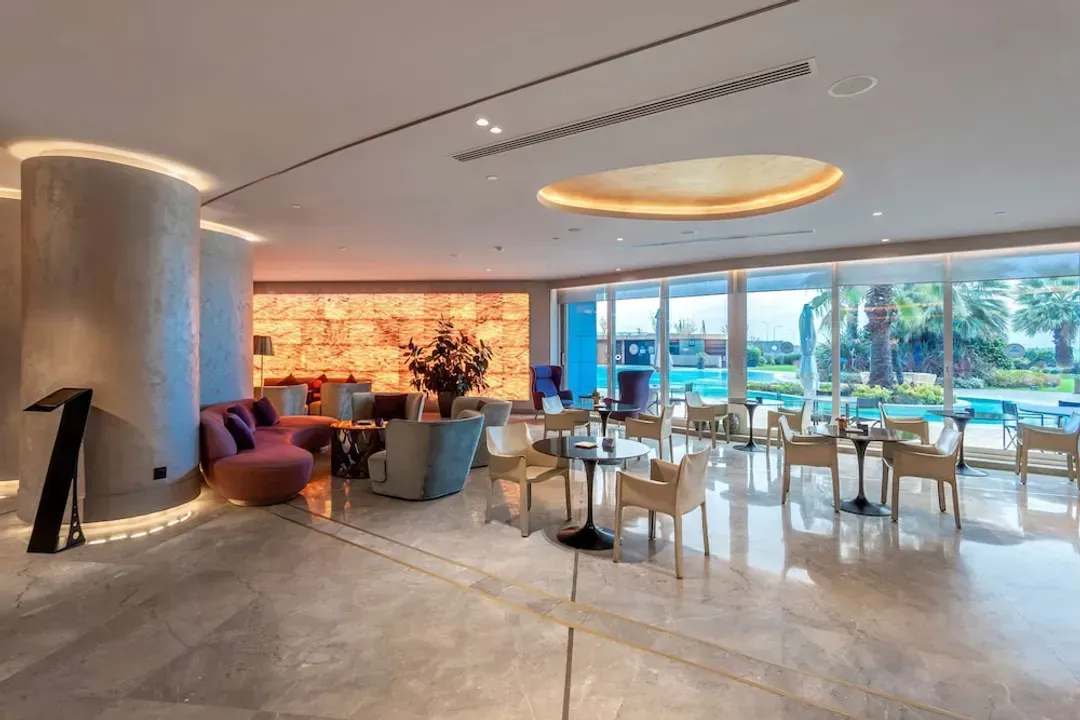 Lobby sitting area