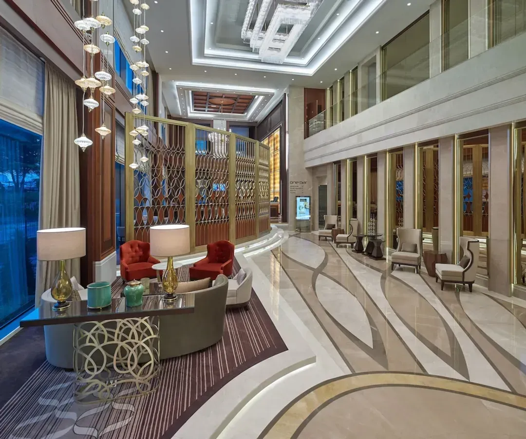 Lobby sitting area