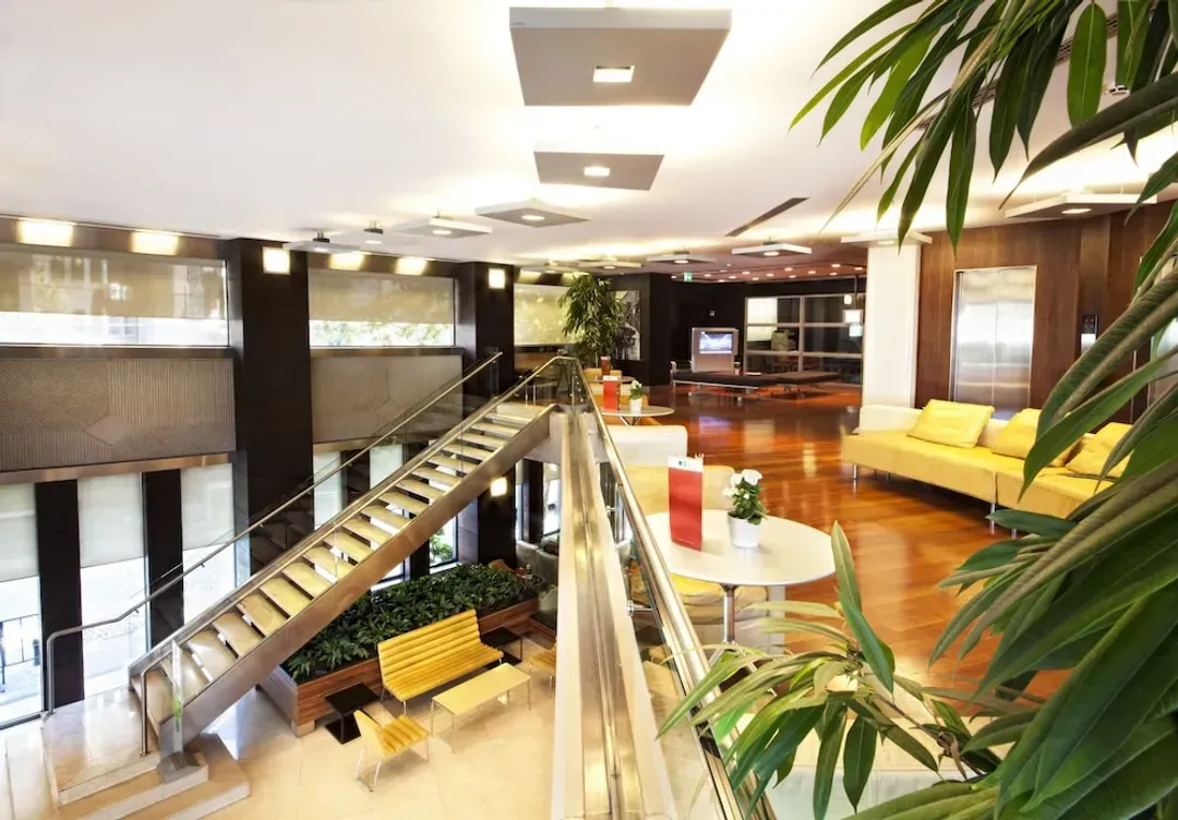 Lobby sitting area