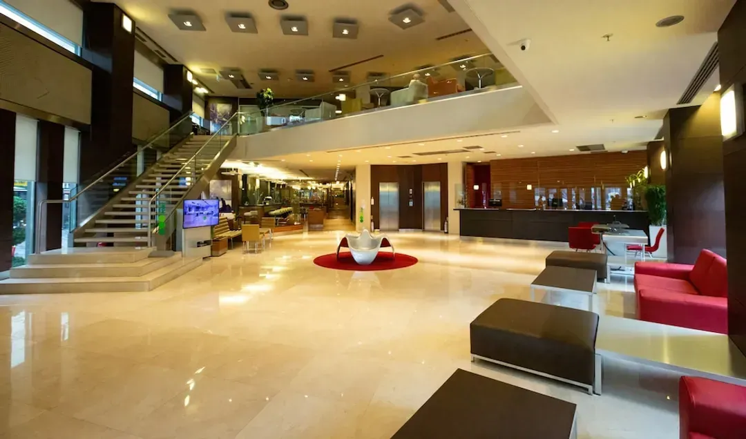 Lobby sitting area