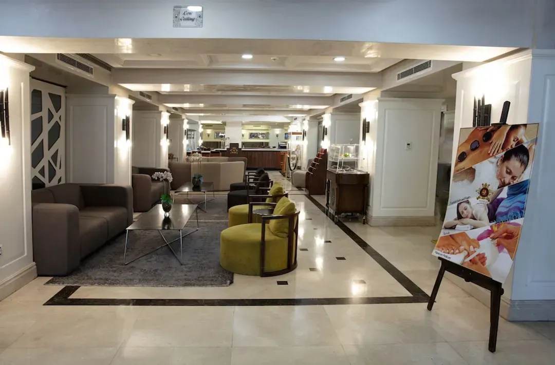 Lobby sitting area