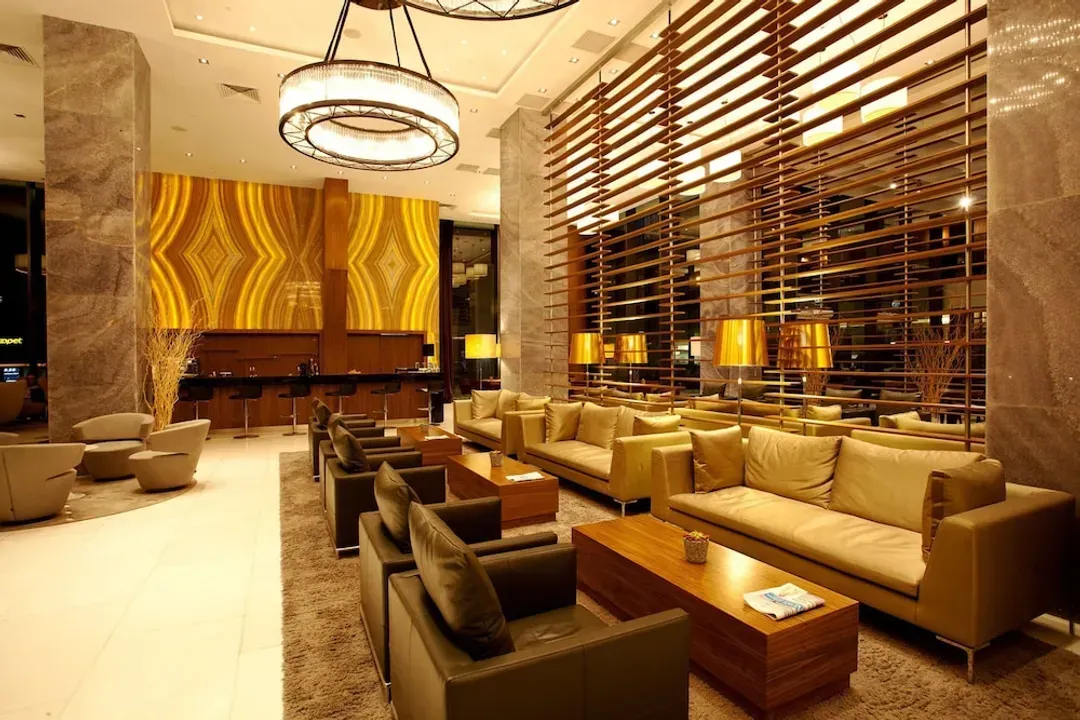 Lobby sitting area