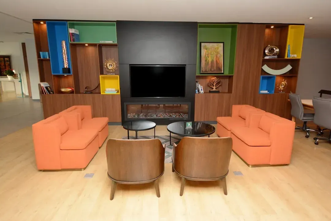 Lobby sitting area