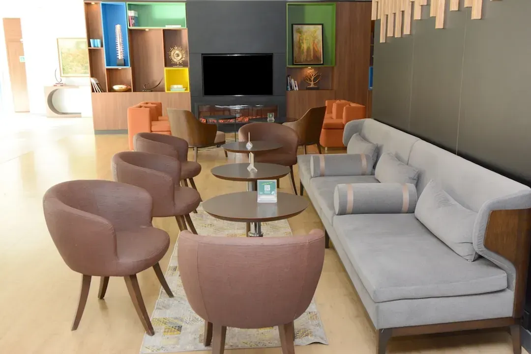 Lobby sitting area
