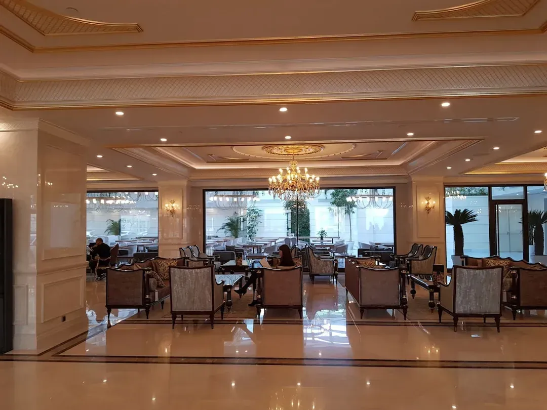 Lobby sitting area