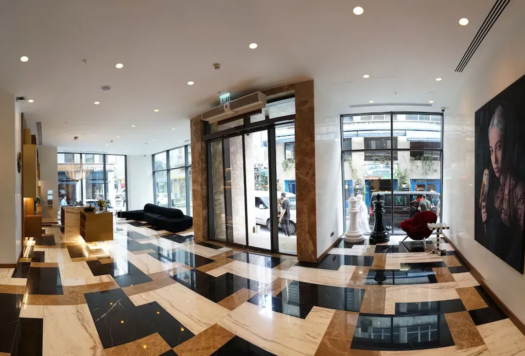 Lobby sitting area