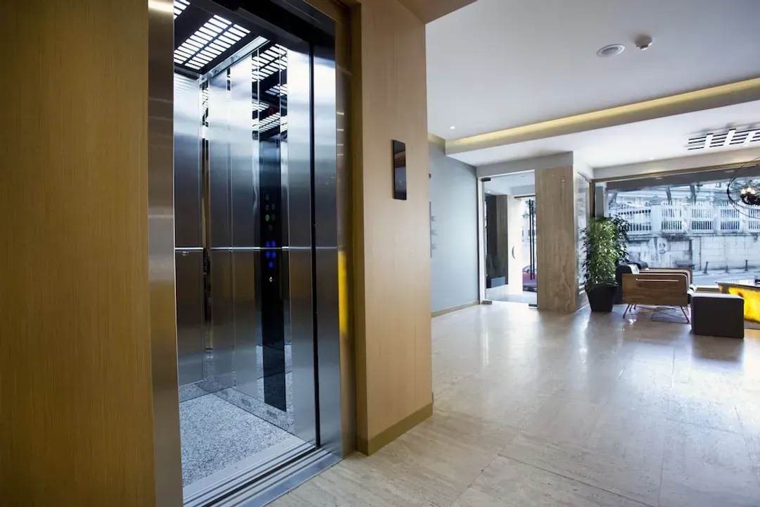 Interior entrance