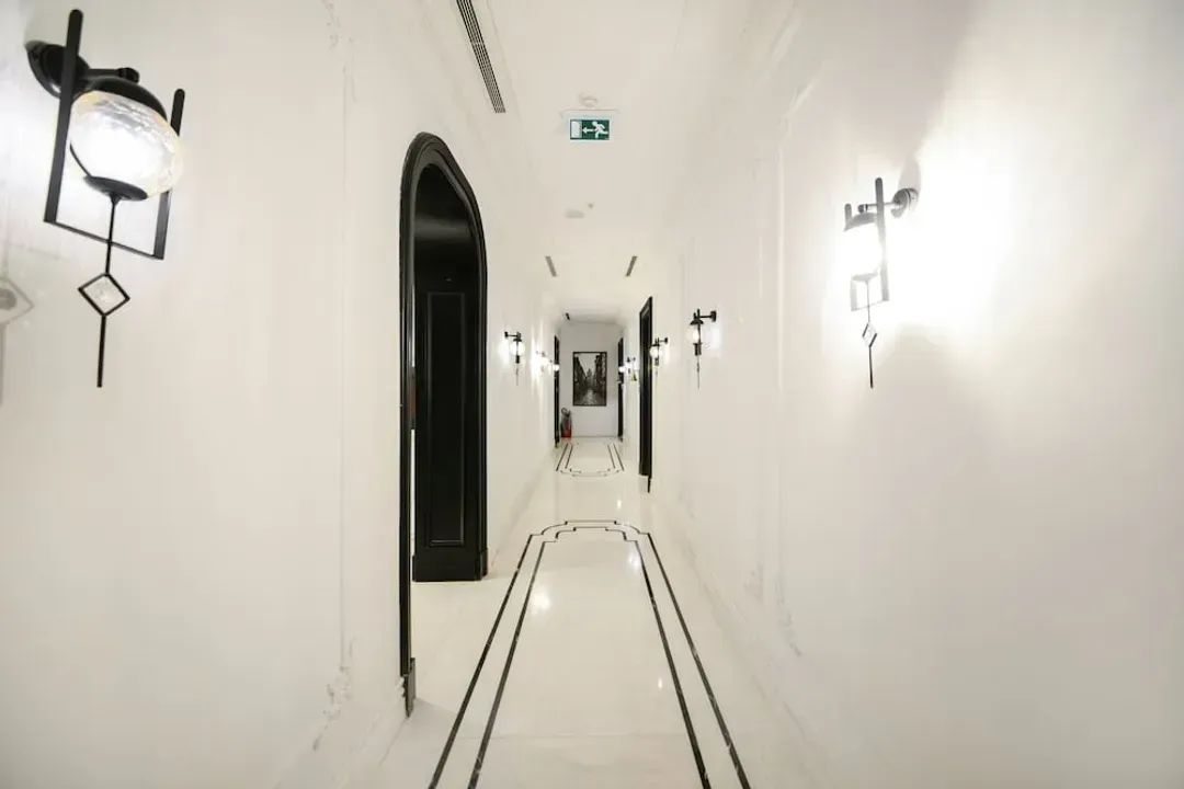 Interior entrance