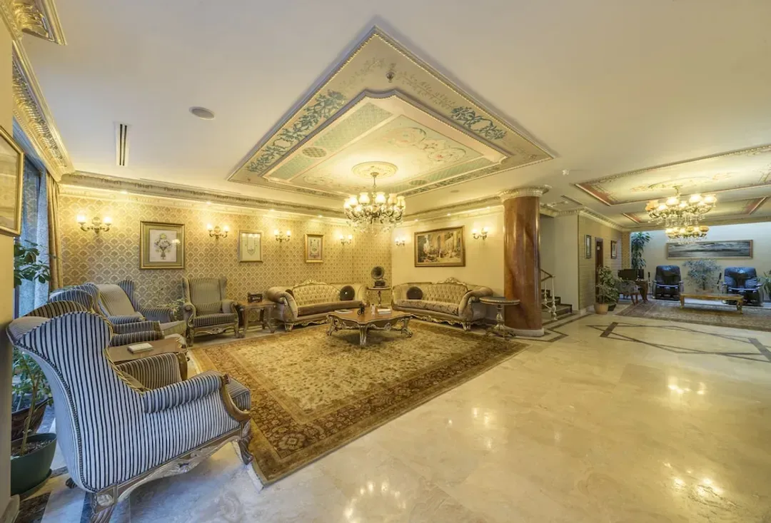Lobby sitting area